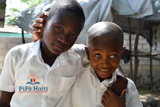 PiFò Haiti Giving Tue Now Two Kids